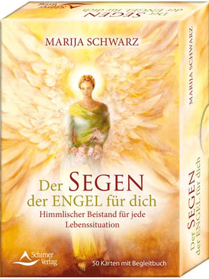 Das gelbe Kartendeck "Der Segen der Engel für dich" von Marija Schwarz