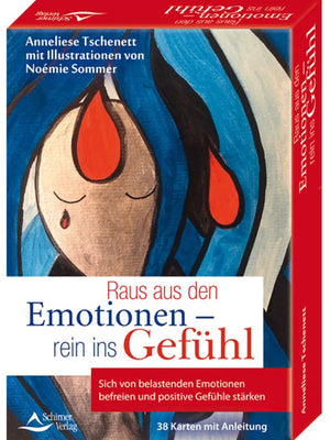 Kartendeck: Raus aus den Emotionen - rein ins Gefühl von Anneliese Tschenett und Noémie Sommer