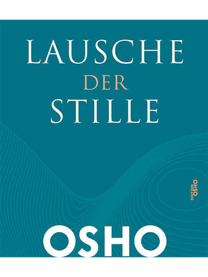 Das blaue Buch "Lausche der Stille" von Osho