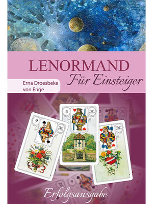 Das Cover des Kartendecks "Lenormand für Einsteiger" mit abgebildeten Karten