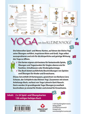 Rückseite "Yoga für Klein und Groß" von Barbara Liera Schauer und Gerti Nausch