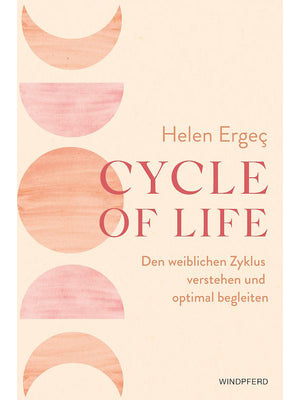 Das helle Buchcover "Cycle of life"