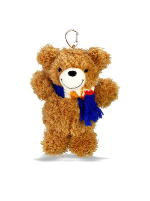 Der braune stehende Benny-Bär Schlüsselanhänger aus der Energiebärenfamilie