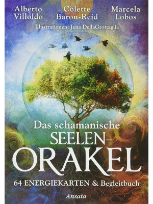 Kartenset-Cover "Das schamanische Seelen-Orakel" von Alberto Villoldo, Colette Baron-Reid und Marcela Lobos
